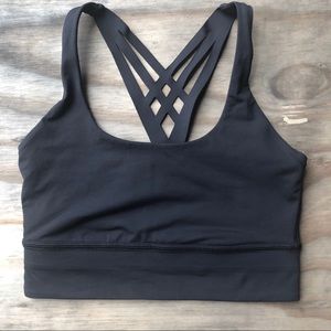 lululemon Sports Bra Black size 6
